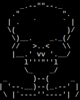 ASCII Totenkopf