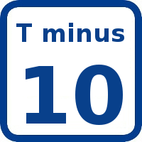 T minus 10