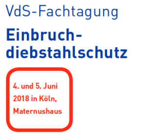 Logo VdS-Fachtagung Einbruchdiebstahlschutz